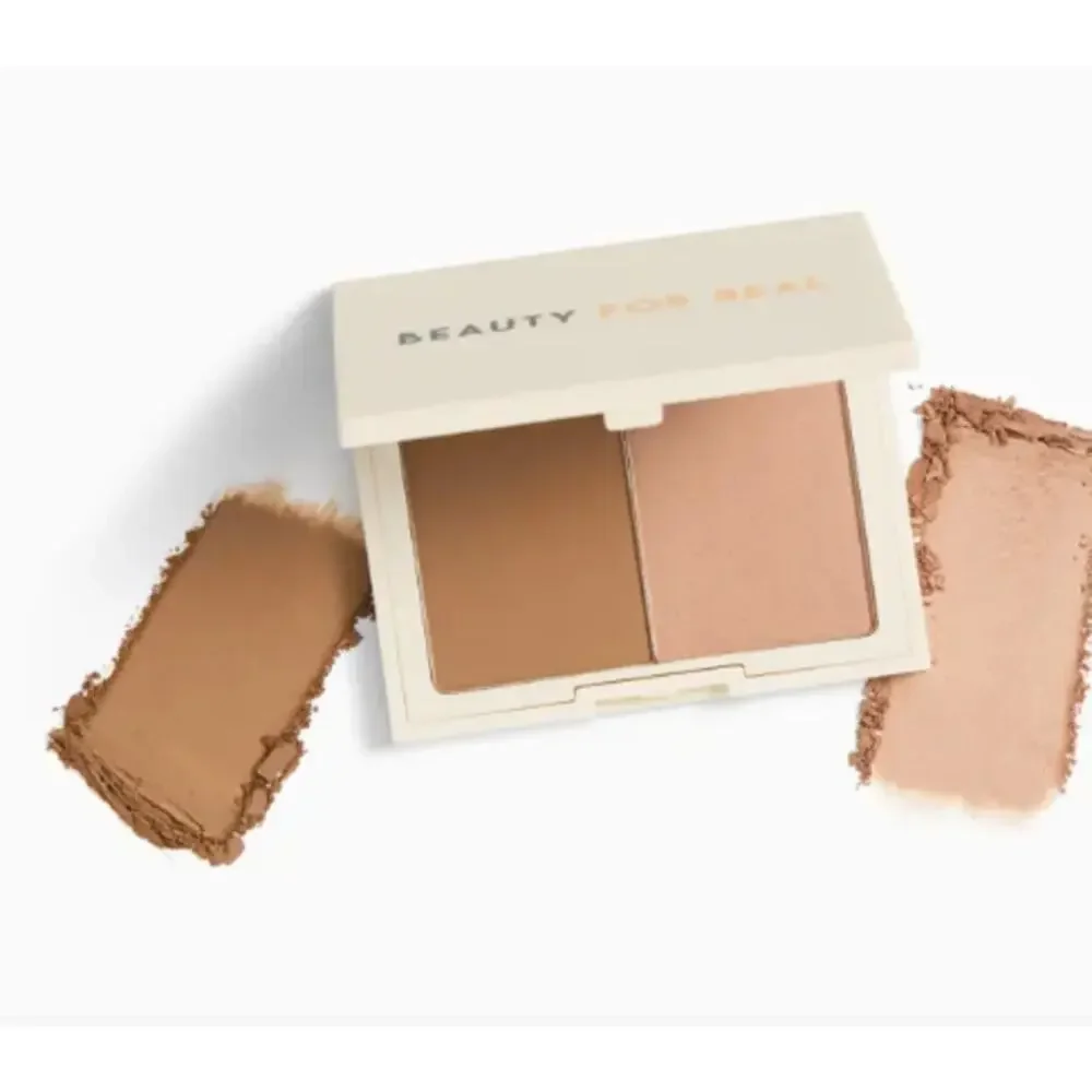 BEAUTY FOR REAL Sun Sculpt Weightless Bronzer Duo in Here Comes The Sun